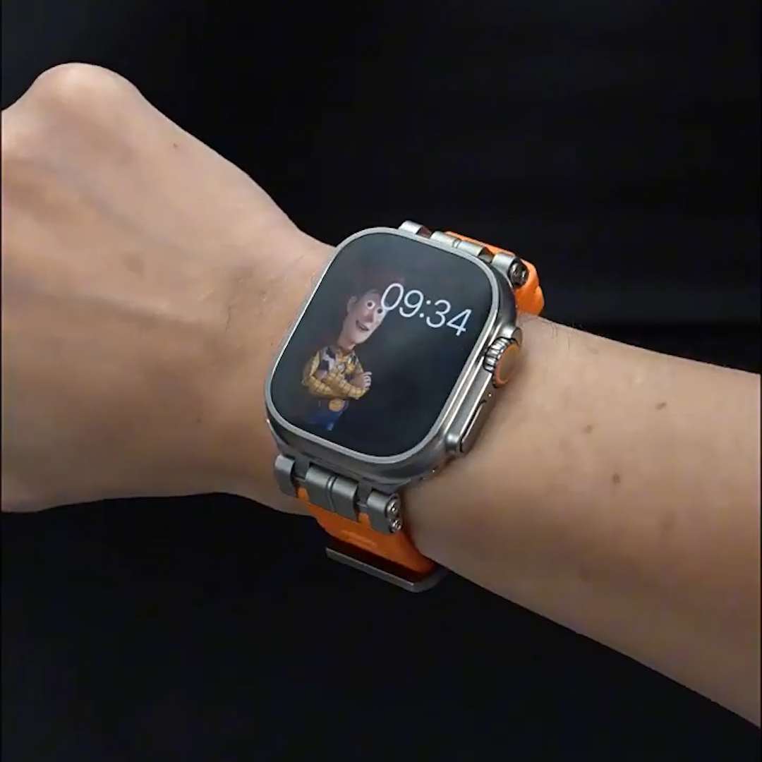 【アウトドア仕様】メタルジョイントTPUバンド【アップルウォッチ】