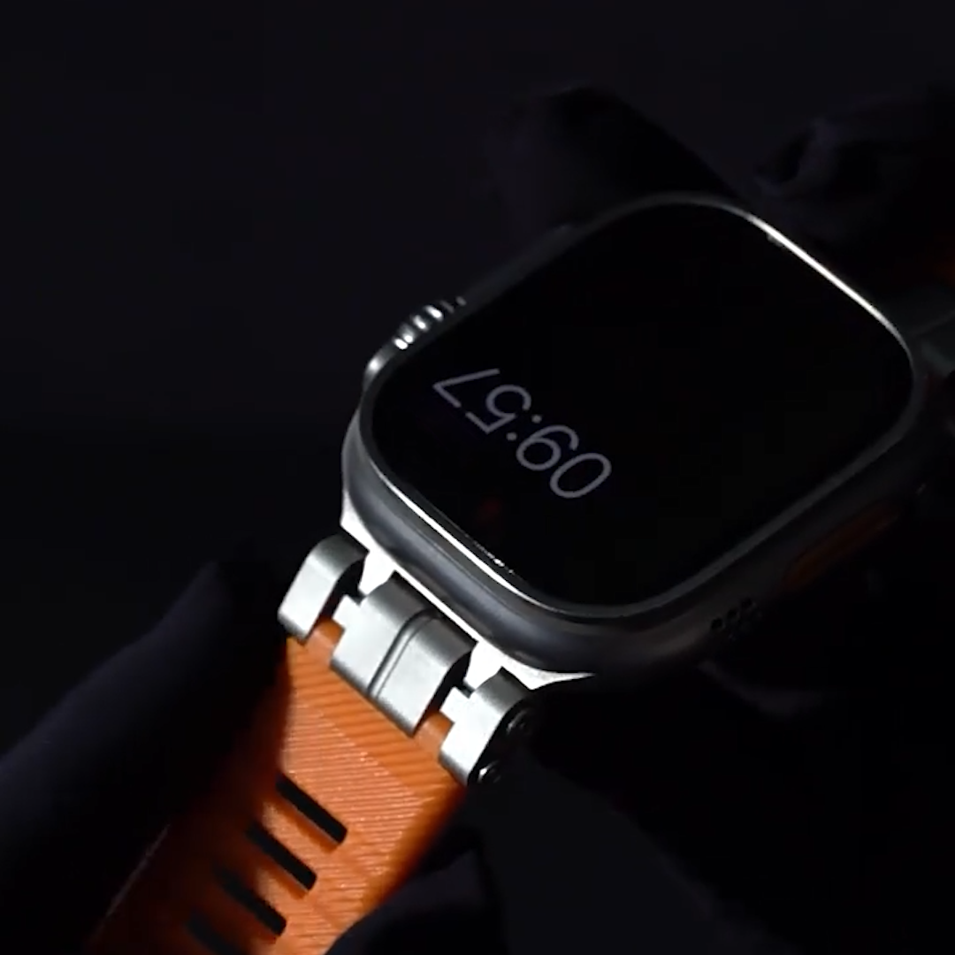 【アウトドア仕様】メタルジョイントTPUバンド【アップルウォッチ】