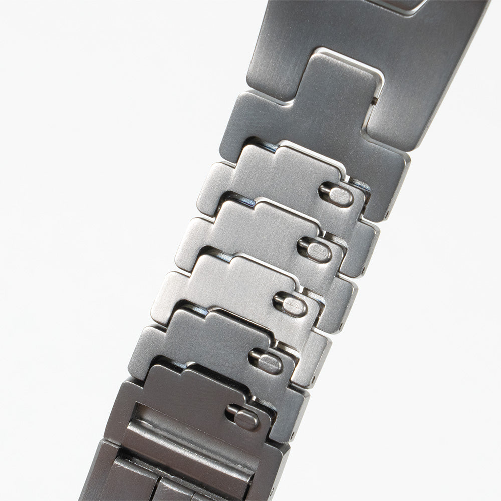 【最新デザイン】モダンカットステンレスバンド【アップルウォッチ】