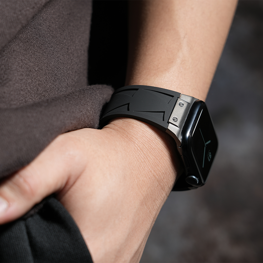 Apple Watch Band VECTOR-005 - Black Black【Bandee Joy】 – Apple