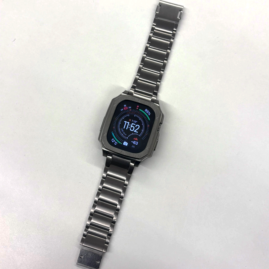 【フィルム付タイプ】アーマーフレームPC保護ケース【アップルウォッチ】