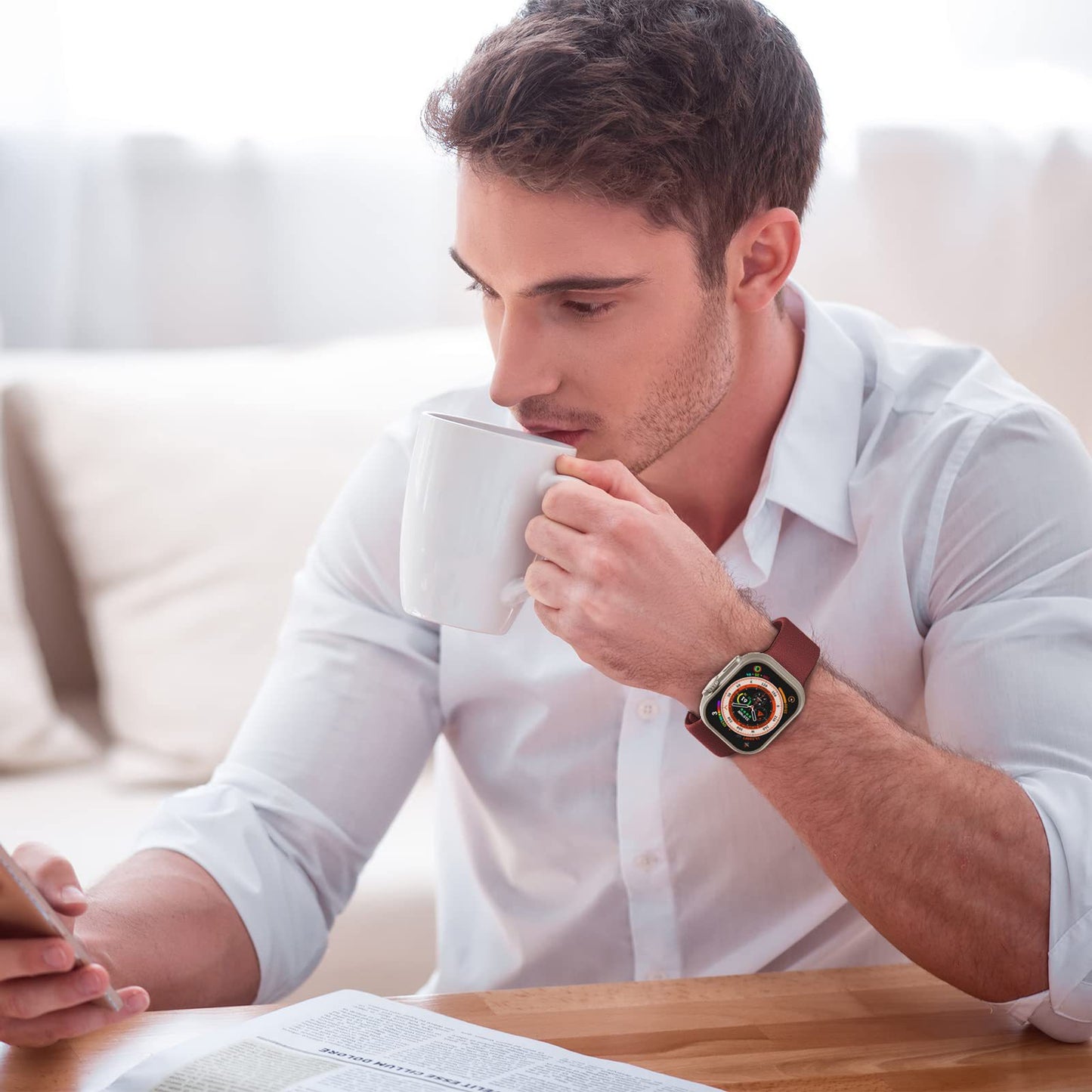 【全30色】カラーバックルシリコンバンド【アップルウォッチ】