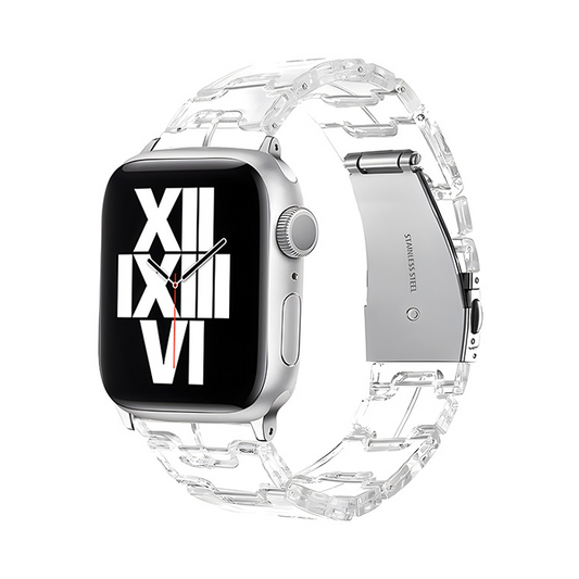 【透明感を纏う】アクリルクリスタルバンド【アップルウォッチ】