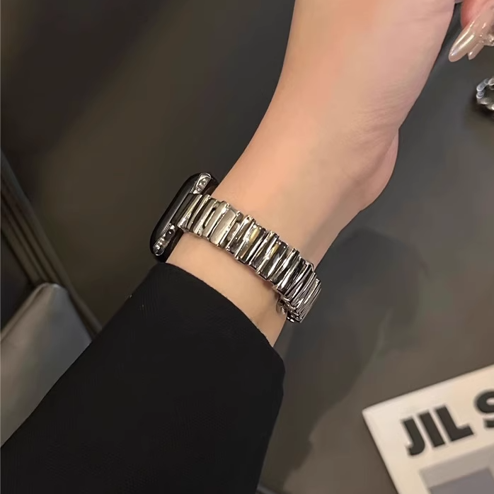 【スリム&モード】ジュエリーリンクメタルバンド【アップルウォッチ】