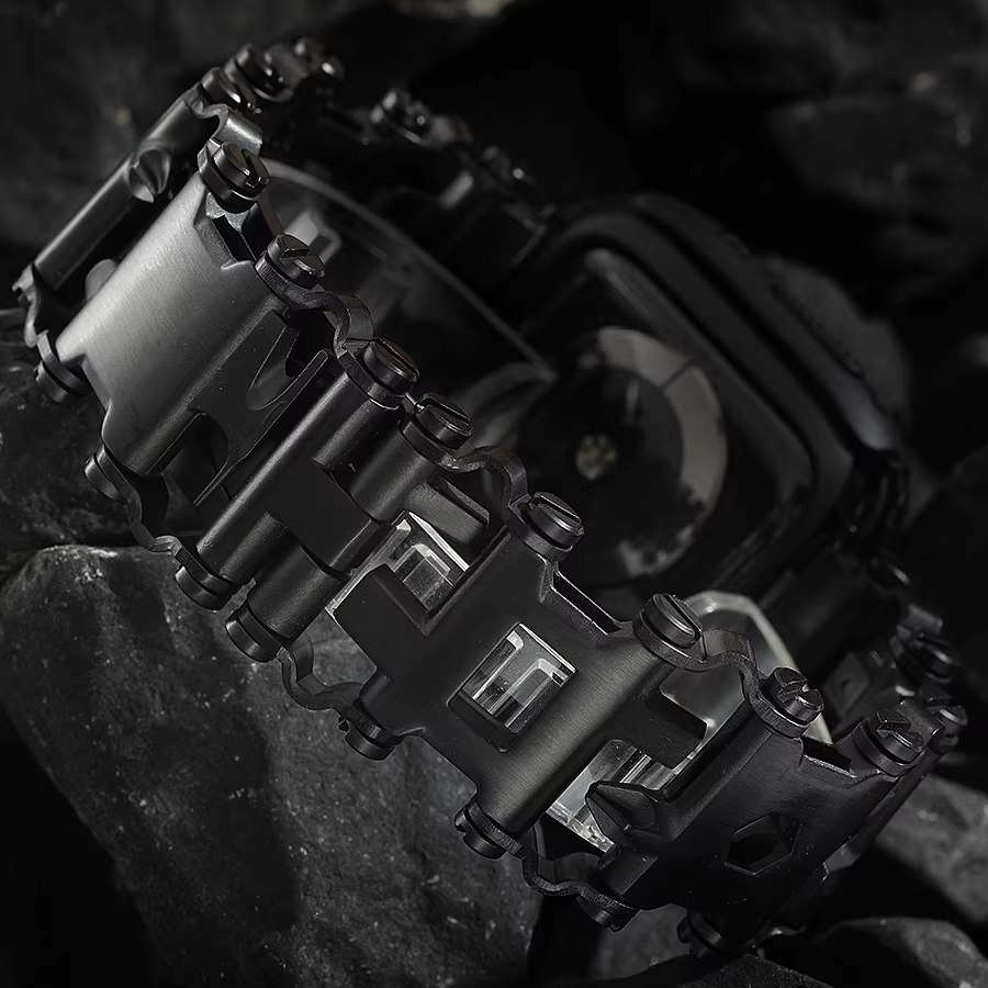 【シルバークラウン】マルチツールステンレスバンド【アップルウォッチ】