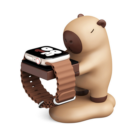 【かわいさ満点】キュートカピバラ充電スタンド【アップルウォッチ】