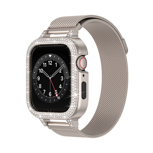 【全5色(ケース付き)】エレガントミラネーゼステンレスバンド【アップルウォッチ】 - Apple Watchバンド専門通販【BELTIES(ベルティーズ)】