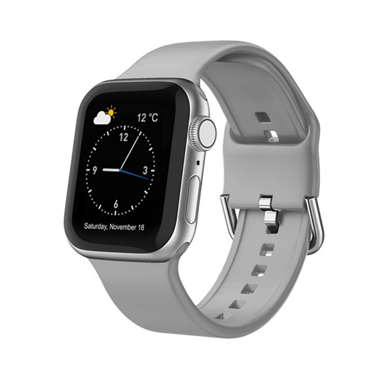 【全30色】カラーバックルシリコンバンド【アップルウォッチ】