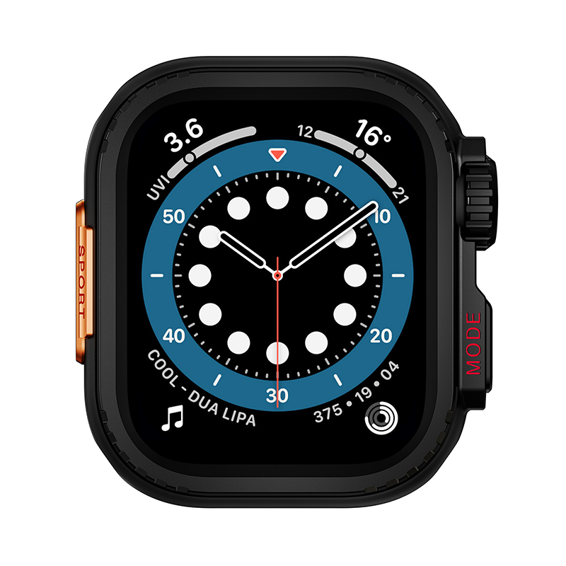 【Series 10/11対応】Ultra風両面保護メタルフレーム【アップルウォッチ】