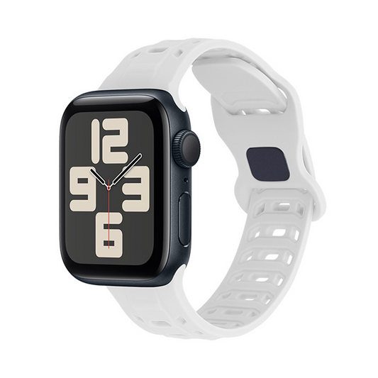 【太めで快適】エアホールマグシリコンバンド【アップルウォッチ】