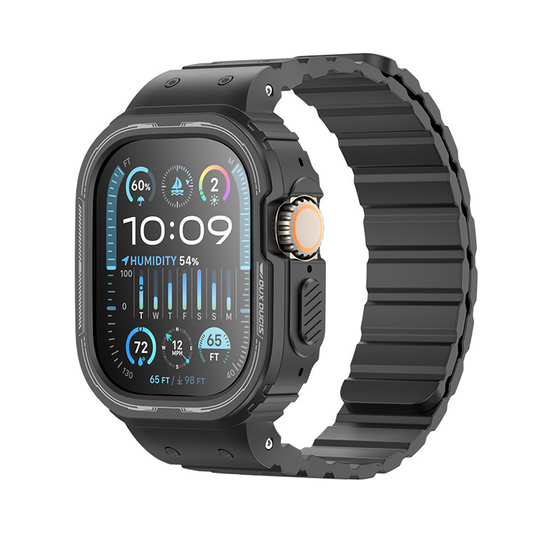 【防水&耐衝撃】スポーツタフネスケースバンド【アップルウォッチ】