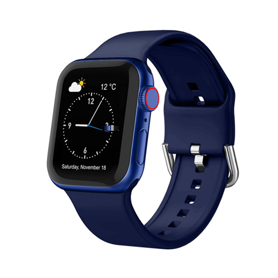 【全30色】カラーバックルシリコンバンド【アップルウォッチ】