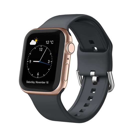 【全30色】カラーバックルシリコンバンド【アップルウォッチ】