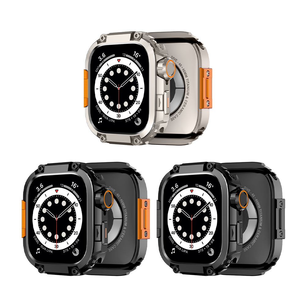 【ガラス無し両面保護】ギアスタイルプロテクトケース【アップルウォッチ】