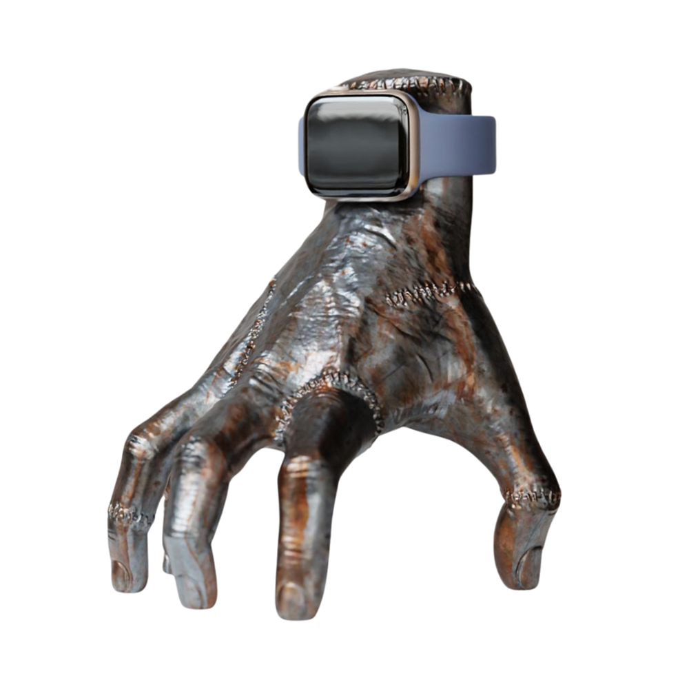 【存在感抜群】アンティークハンド充電スタンド【アップルウォッチ】