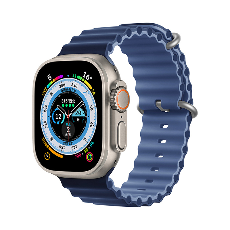 【全14色】バイカラーサークルシリコンバンド【アップルウォッチ】