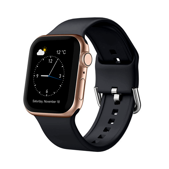 【全30色】カラーバックルシリコンバンド【アップルウォッチ】