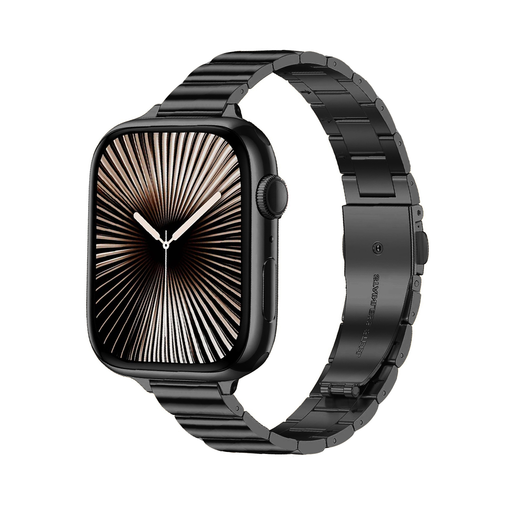 【美フォルム】スリムリンクステンレスバンド【アップルウォッチ】