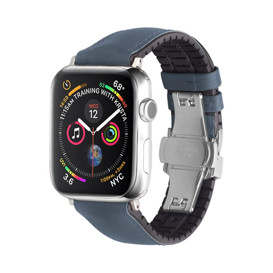 【全3色】防汗ナッパレザーバンド【アップルウォッチ】