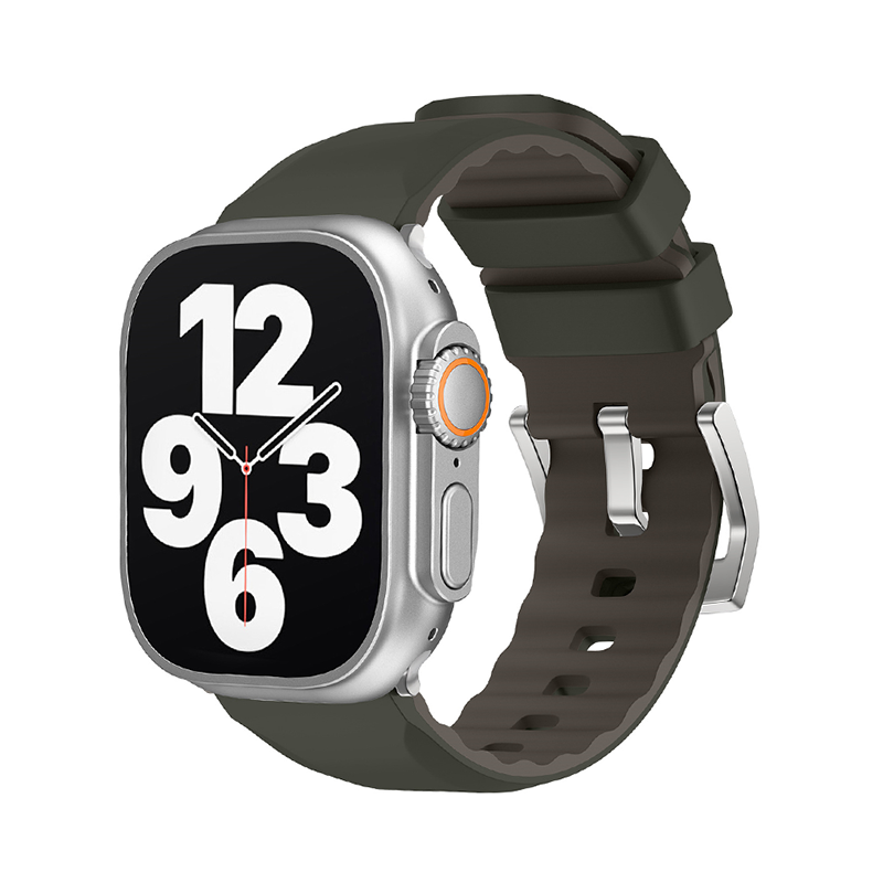 【選べる10色】スポーツカジュアルラバーバンド【アップルウォッチ】