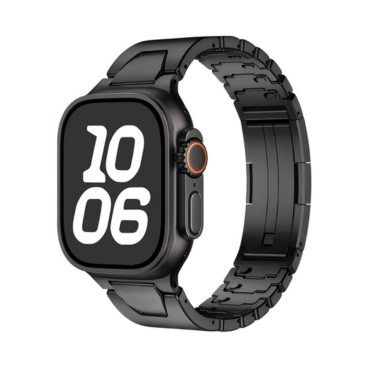 【最新デザイン】モダンカットステンレスバンド【アップルウォッチ】