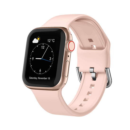 【全30色】カラーバックルシリコンバンド【アップルウォッチ】