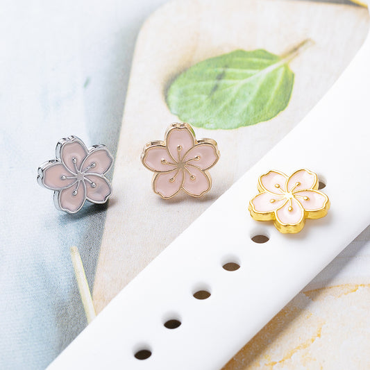 【カスタマイズ】フラワーアクセサリー【アップルウォッチ】