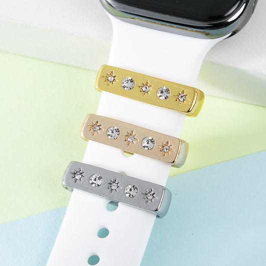 【カスタマイズ】スタームーンアクセサリー【アップルウォッチ】