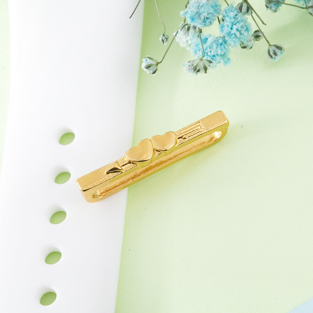 【カスタマイズ】ラブハートアクセサリー【アップルウォッチ】