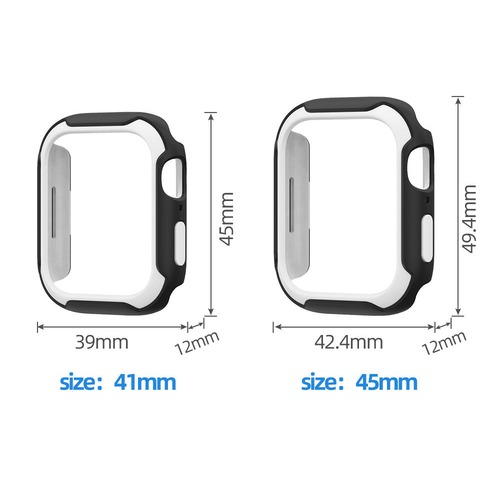 【分解可能で全15色】バイカラーシリコンケース【アップルウォッチ】 - Apple Watchバンド専門通販【BELTIES(ベルティーズ)】