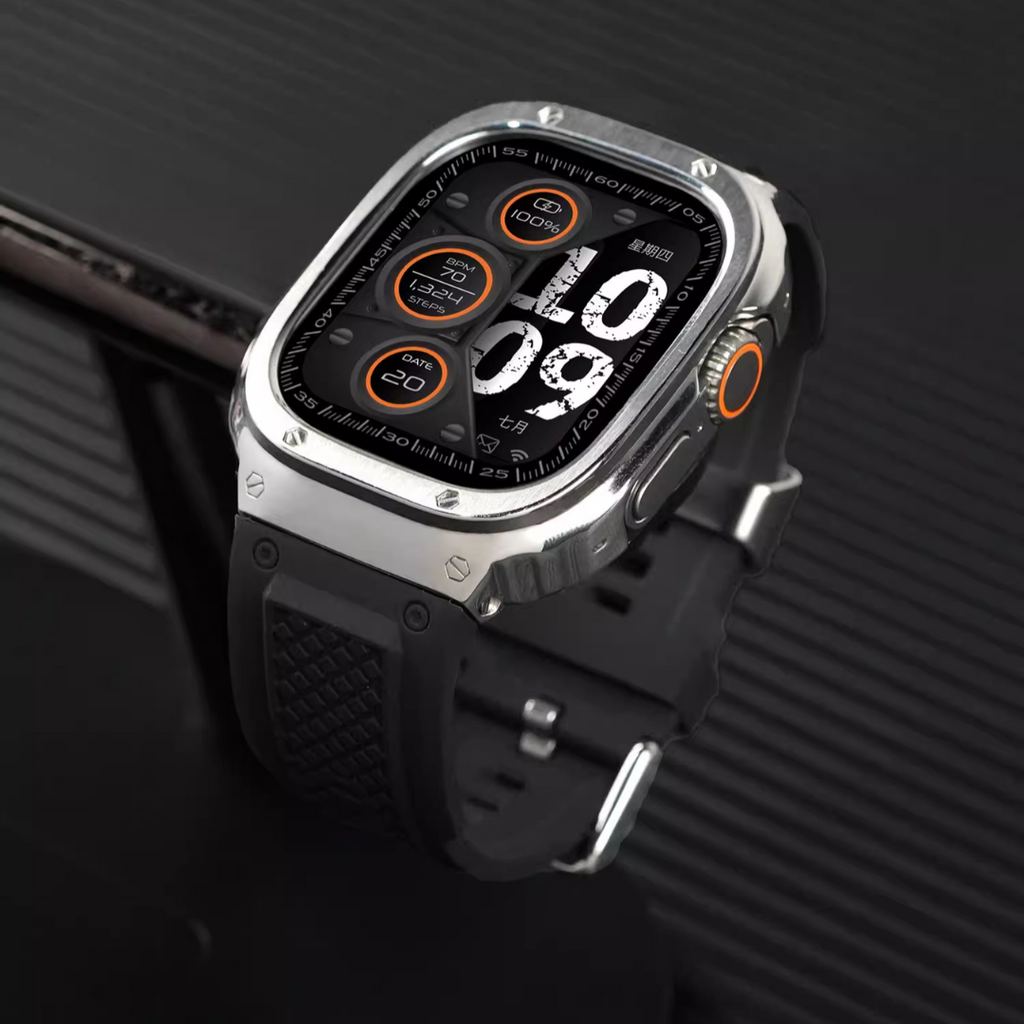 [Compatible with Series 10/11] Mechanical Protective Band [Apple Watch]