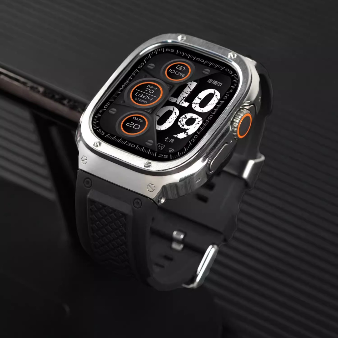 [Compatible with Series 10/11] Mechanical Protective Band [Apple Watch]