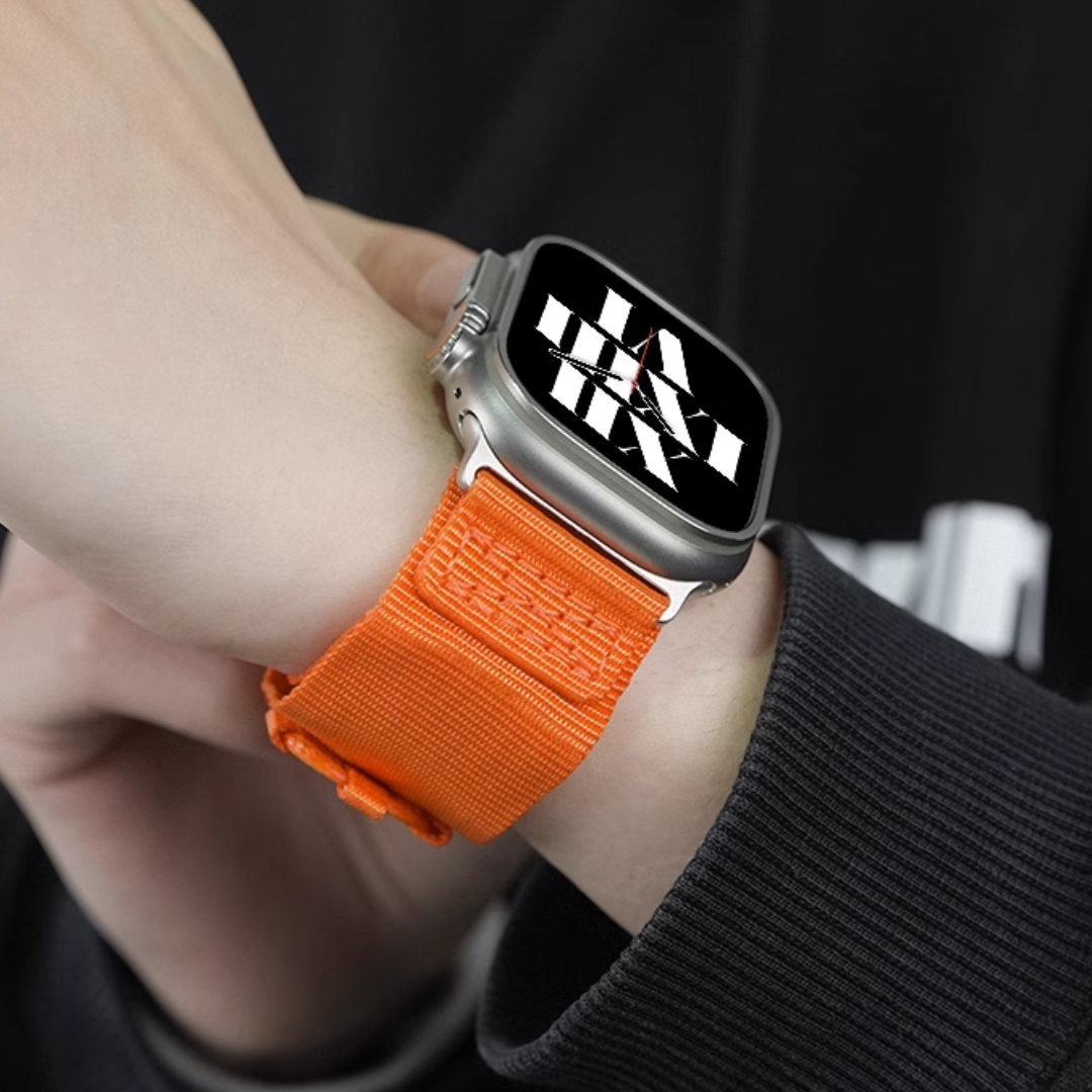 [4 colors available] Sport Solo Loop Nylon Band [Apple Watch]