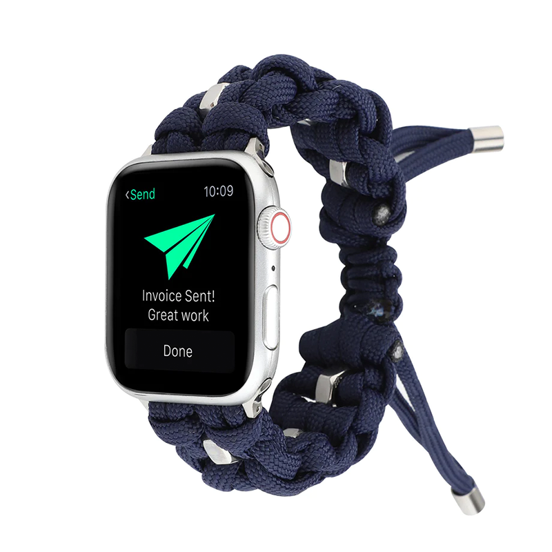 【全5色】編み込みナイロンロープバンド【アップルウォッチ】 - Apple Watchバンド専門通販【BELTIES(ベルティーズ)】
