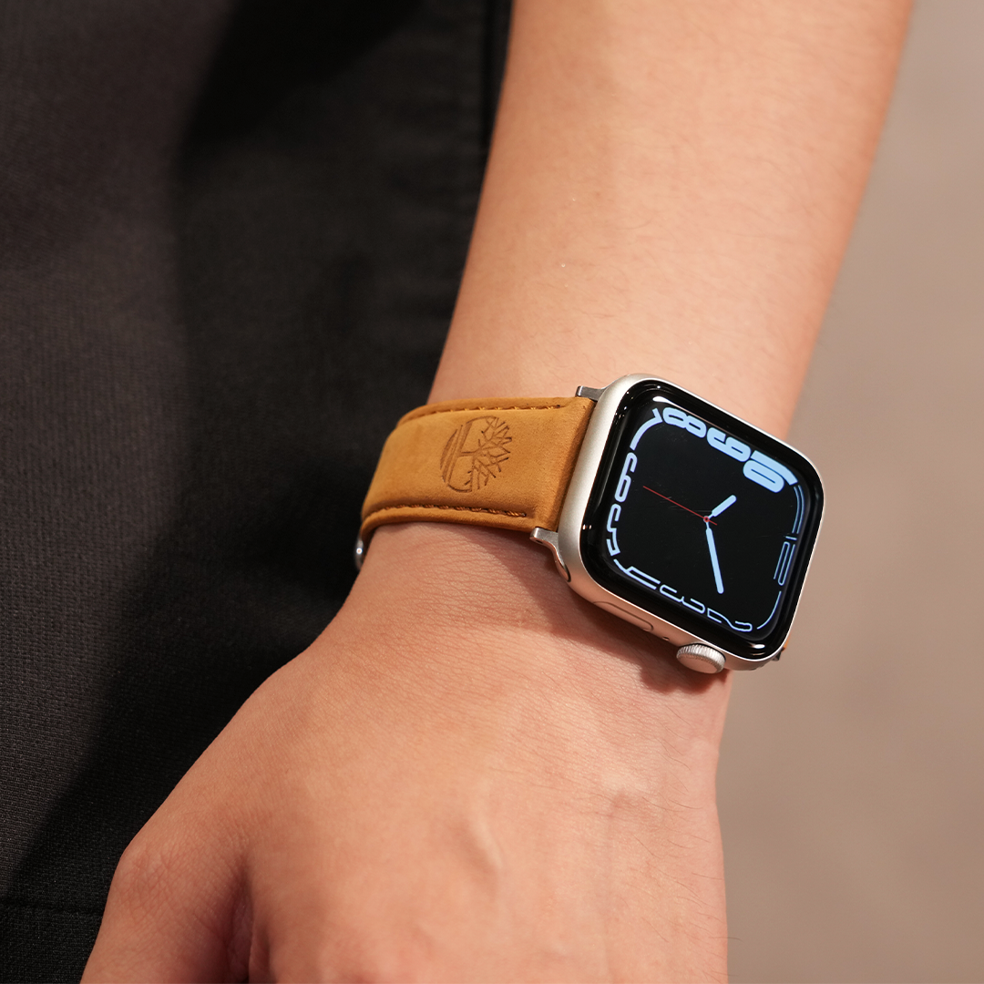 【ブランド本革】ティンバーランドレザーバンド【アップルウォッチ】