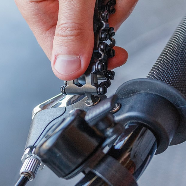 【シルバークラウン】マルチツールステンレスバンド【アップルウォッチ】