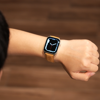 【ブランド本革】ティンバーランドレザーバンド【アップルウォッチ】