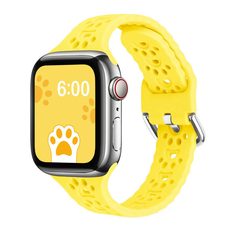 [14 colors available] Cat's Claw Silicone Band [Apple Watch]