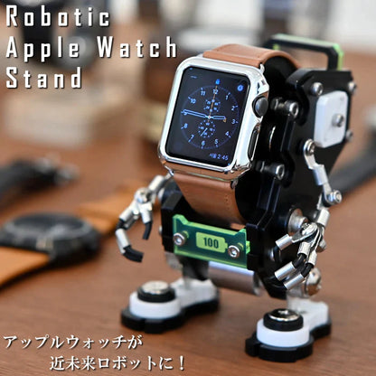 [3 types available] Robot-shaped Apple Watch stand [ROBOTOYS]