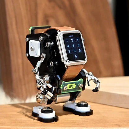 [3 types available] Robot-shaped Apple Watch stand [ROBOTOYS]