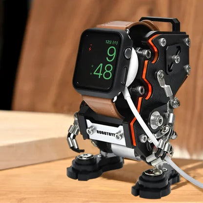 [3 types available] Robot-shaped Apple Watch stand [ROBOTOYS]