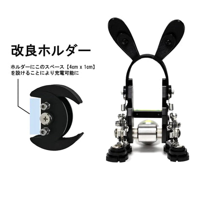 【全3タイプ】ロボット型アップルウォッチスタンド【ROBOTOYS】