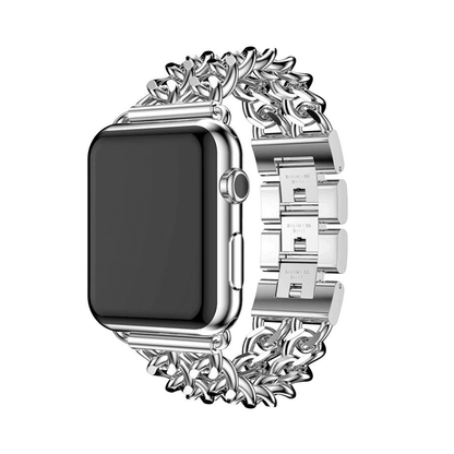 [4 colors available] Double chain metal band [Apple Watch]