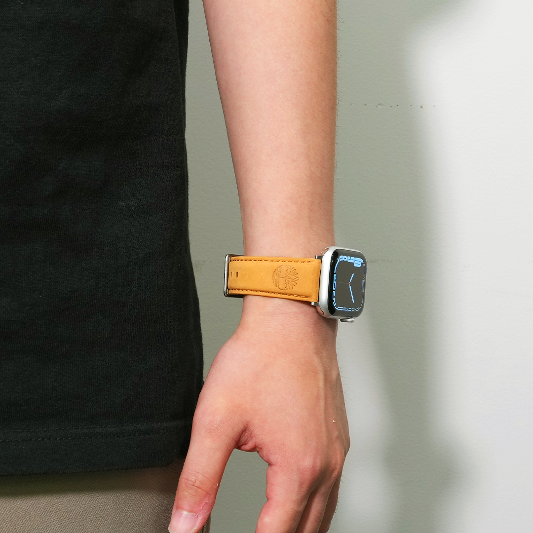 【ブランド本革】ティンバーランドレザーバンド【アップルウォッチ】