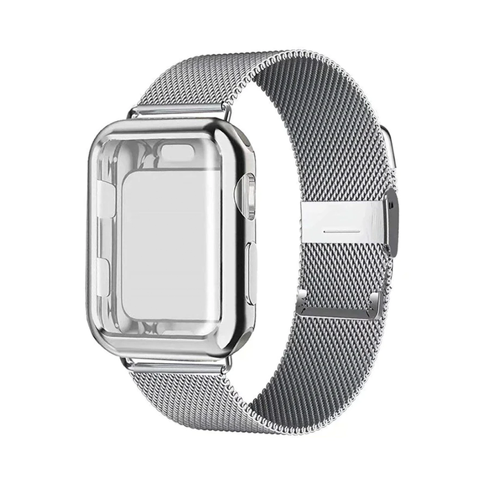 [7 colors available] Milanese metal integrated strap [Apple Watch]