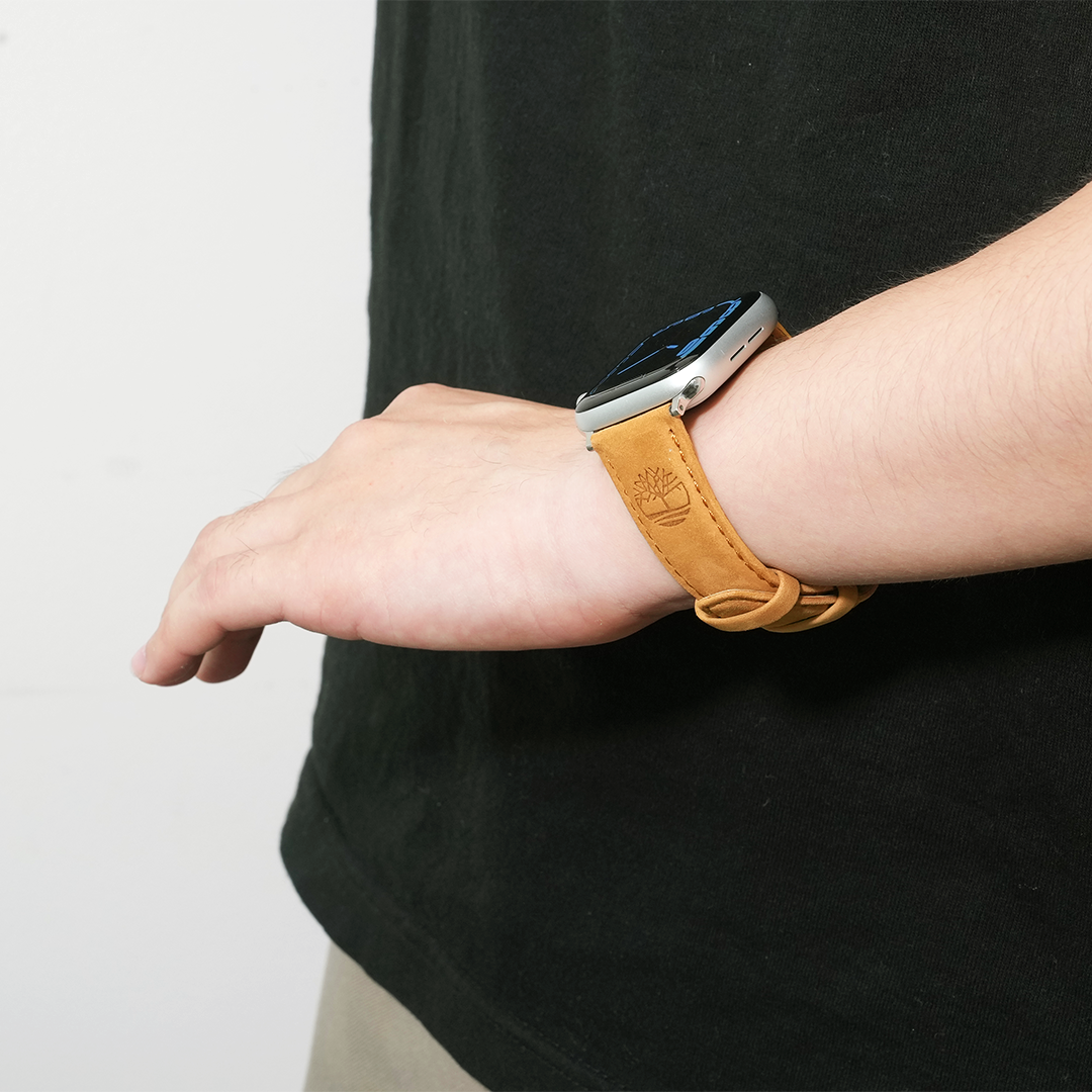 【ブランド本革】ティンバーランドレザーバンド【アップルウォッチ】