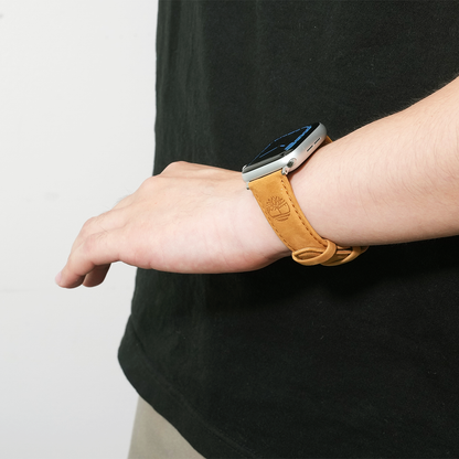 【ブランド本革】ティンバーランドレザーバンド【アップルウォッチ】