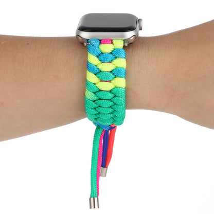 [4 types available] Rainbow paracord band [Apple Watch]