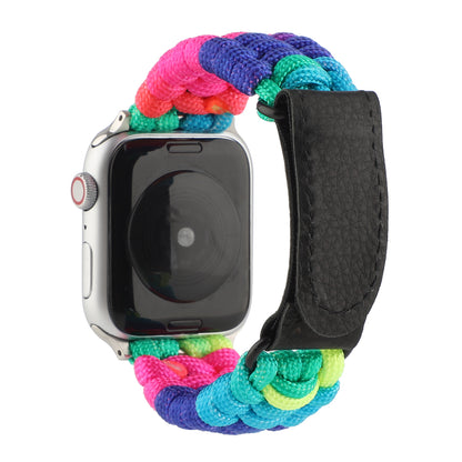 [4 types available] Rainbow paracord band [Apple Watch]