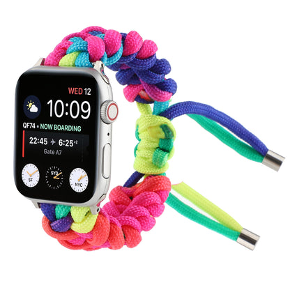 [4 types available] Rainbow paracord band [Apple Watch]